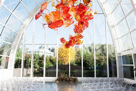 Chihuly Garden And Glass Wedding