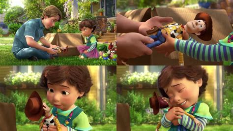 Toy Story 3 Andy Gives Woody To Bonnie By Dlee1293847 On Deviantart