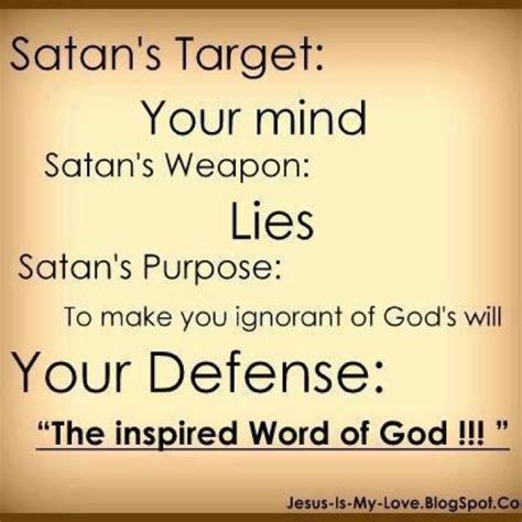 You Do Not Have To Fall Victim To Satans Attacks Read Gods Word The