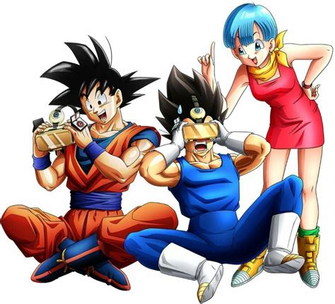 Goku Vegeta And Bulma Dragon Ball Super Dragon Ball Z Dragon Z