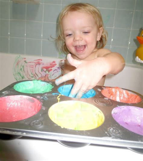 I liked the thought of that better than dish soap, actually. Sensory Play Activites for Babies | Growing A Jeweled Rose