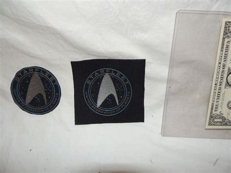 Star Trek Beyond Starfleet Uniform Patches Pair 7