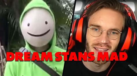 Dream Stans Mad At Pewdiepie For This Youtube