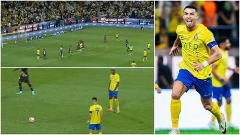 Cristiano Ronaldo Scores Flawless Freekick For Al Nassr In Saudi League