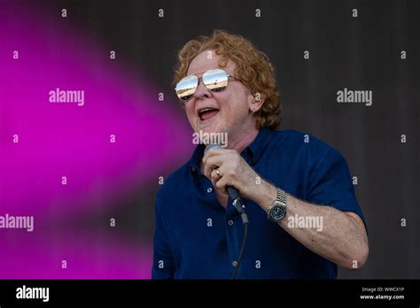 London Uk 15 Sep 2019mick Hucknall The Lead Singer Of Simply Red Performs Live At Radio 2
