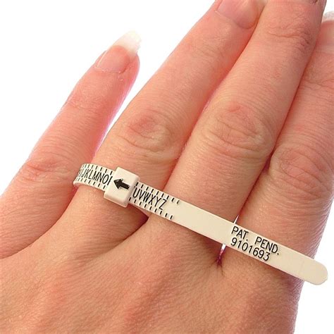 Fg Scale Ring Size Ruler Jewelry Measuring Tools Finger Circle Rings