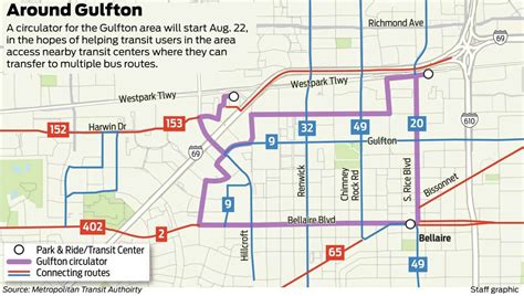 Gulfton Circulator Bus Route Transit Haif Houstons Original