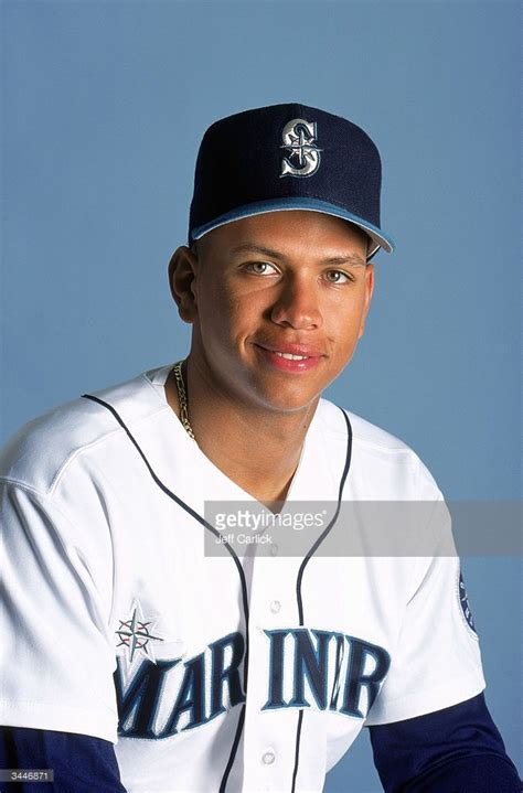 News Photo Alex Rodriguez Of The Seattle Mariners Poses For
