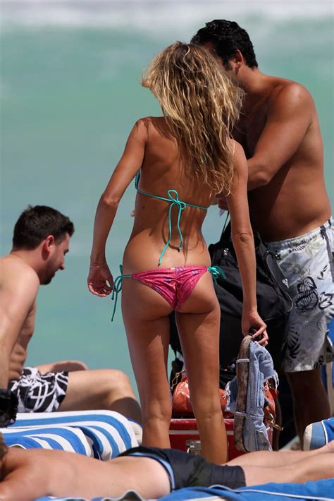 Lauren Stoner In Bikini On The Beach In Miami Hawtcelebs