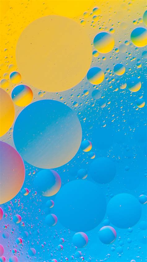 Colourful Bubbles 4k Hd Abstract Wallpaper Iphone 6 6s Plus Hd