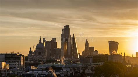 Stunning Beautiful Landscape Cityscape Skyline Image Of London In