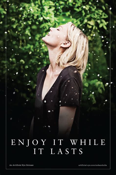 Kirsten Dunst In Melancholia Poster Enjoy It While It Lasts Photo