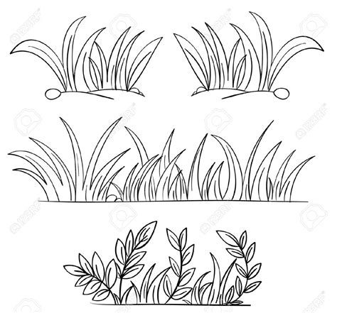 Grass Sketch At Explore Collection Of Grass Sketch