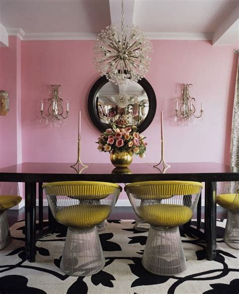 35 Home Decor Ideas In 2020 Pink Dining Rooms Funky Home Decor