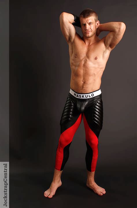 Maskulo Open Back Leggings At Jockstrap Central Men And Underwear