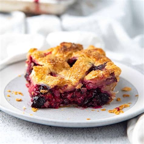 Mixed Berry Pie Recipe By Theflavorbender Quick And Easy Recipe The