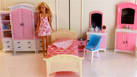 My Fancy Life Barbie Pink Bedroom Dollhouse Furniture Set Barbie Doll
