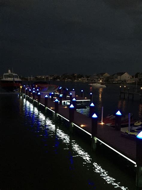 Illuminating Led Dock Lights Dock Lighting Lake Houses Exterior