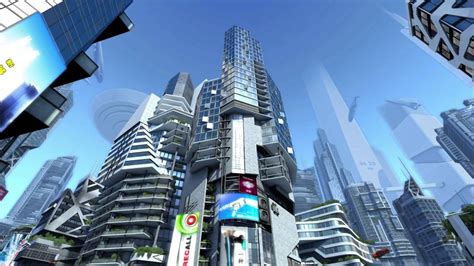The future cities will be sustainable (and this is not an option). Futuristic City 3D Screensaver - YouTube