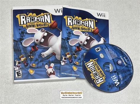 Rayman Raving Rabbids Nintendo Wii Game For Sale