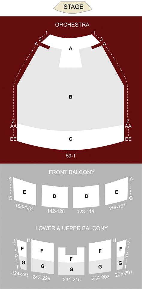 Tucson Music Hall Tucson Az Seating Chart And Stage Tucson Theater