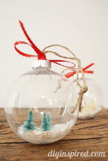 10 Adorable Diy Christmas Snow Globes