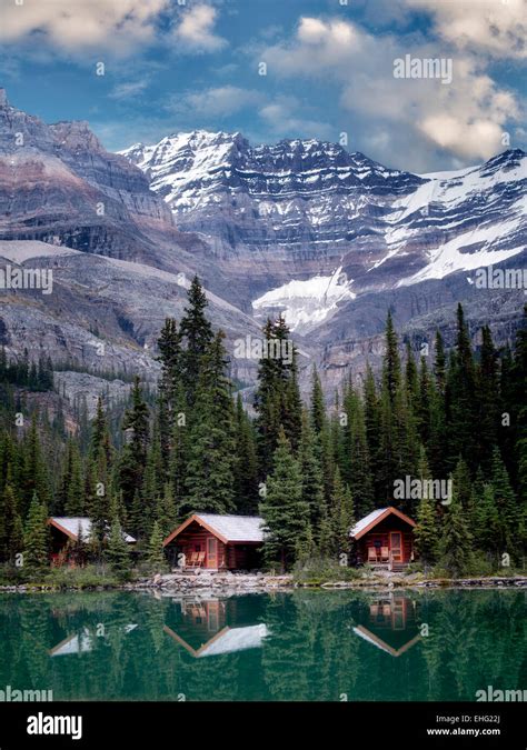 Canada National Park Yoho Cabin Hi Res Stock Photography And Images Alamy