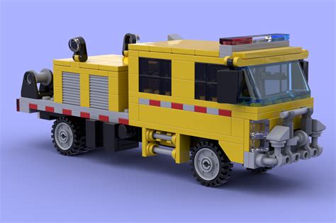 Lego Moc Queensland Rural Fire Truck By Absolutelegobuilds
