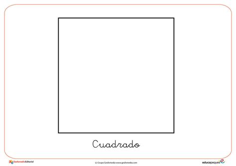 Recursos Para El Aula Hoy Figuras Geometricas El Cuadrado