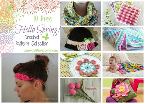 Hello Spring Pattern Collection Cre8tion Crochet
