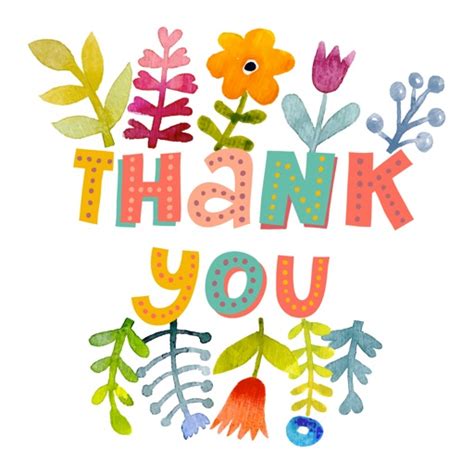 Thank You So Much Watercolor Flowers Sticker Pack By Veritas Design Group