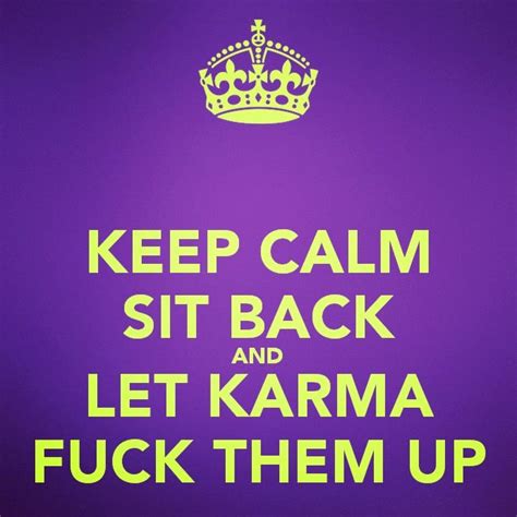 Blame It On Karma Keep Calm Signs Blame Karma Keep Calm Artwork Let