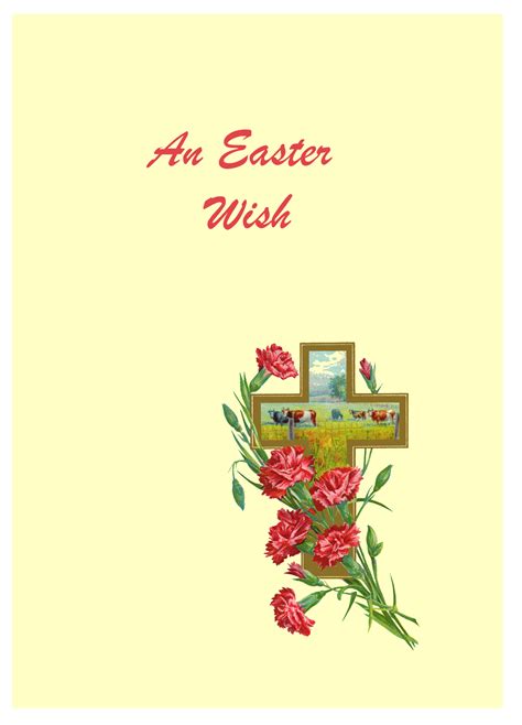 Easter Religious Cards Ea65 Pack Of 25 4 Designs
