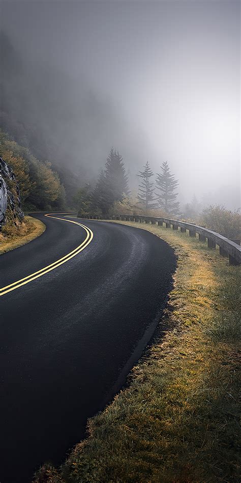 1080x2160 Blue Ridge Parkway Road Of Mountains 4k One Plus 5thonor 7x