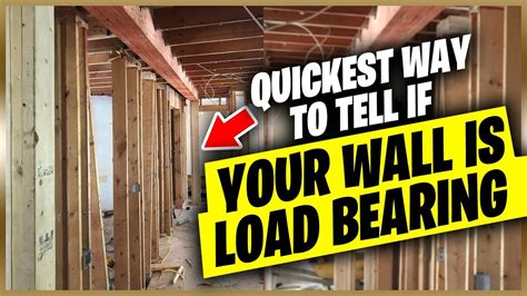 How To Tell If A Wall Is Load Bearing Healthy House