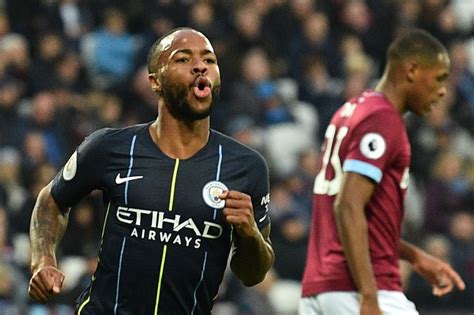 Raheem Sterling Manchester City Forward Named Premier League Player Of The Month For November