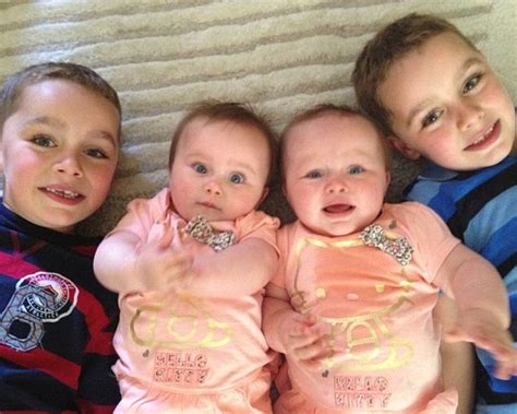 Mother Had Two Sets Of Twins On Birth Control Daily Mail Online