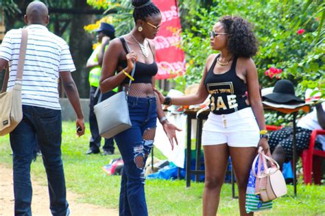 Kampala Women Dress Down To Nearly Nothing At Roast And Rhyme The