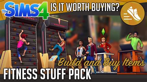 Is It Worth Buying The Sims 4 Build And Buy Items Fitness Stuff