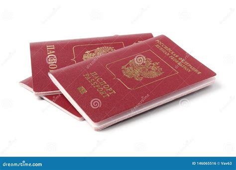 Russian Foreign Passports Stock Photo Image Of Official 146065516
