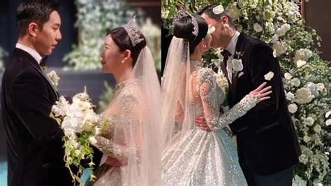 Lee Seung Gi Marries Lee Da In In Lavish Ceremony In Seoul See Inside