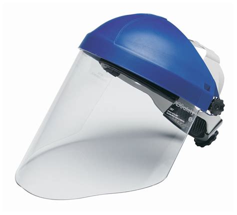 3m Ratchet Headgear H8a With Clear W96 Propionate Faceshield Fisher