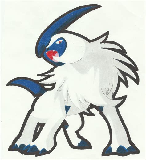 Absol Drawing By Twisterthehedgehog On Deviantart