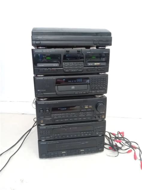 Vintage Kenwood Stack Hifi System A 85 T 95l Ge 950 Dp 950 X 85 P 66