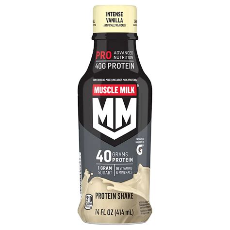 Muscle Milk Pro Series Intense Vanilla Non Dairy Protein Shake Shop