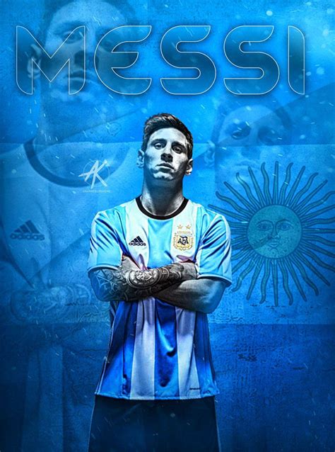 Messi Wallpaper Argentina Flag