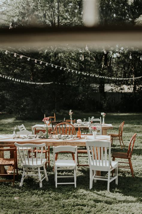 Lovingly Handcrafted Backyard Wedding With Boho Details ⋆ Ruffled