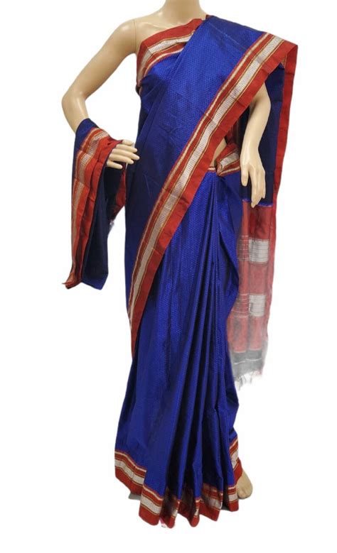 Et5307 Khan Saree Maharashtrian Khan Sarees Etsy