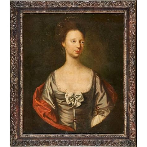 18th Century English Portrait Of A Lady At 1stdibs