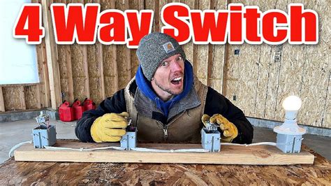 How To Wire A 4 Way Switch Youtube